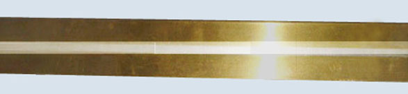 Zilarrezko Onlay Brass Strip