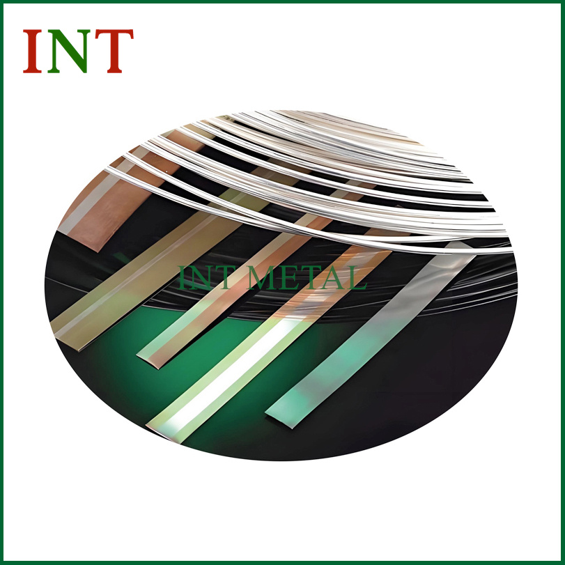 Zilarrezko inlay brontzezko banda